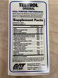 GAT SPORT Testrol – emballage externe avec logo et informations clés.