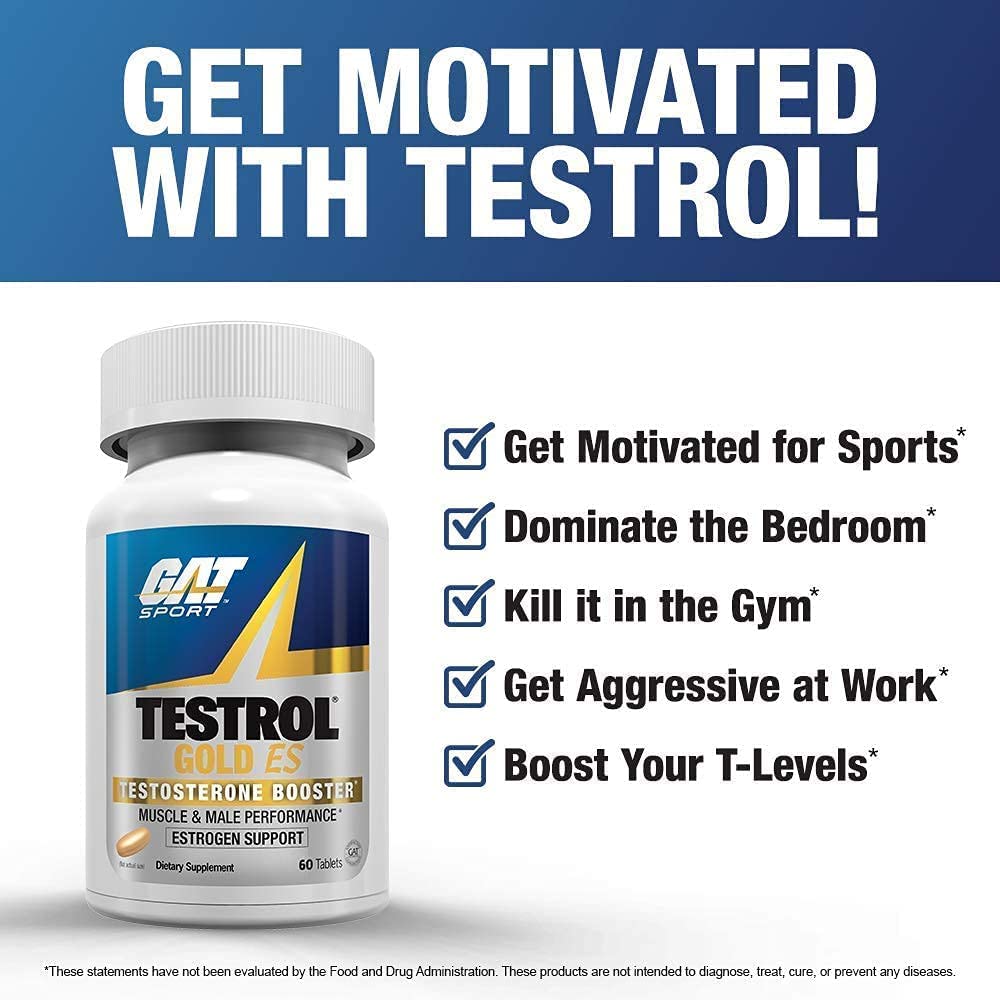 GAT SPORT Testrol Gold ES packaging, emballage pratique et clairement présenté