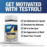 GAT SPORT Testrol Gold ES packaging, emballage pratique et clairement présenté