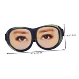 Détail couture du masque 3D Gatuida yeux, durabilité