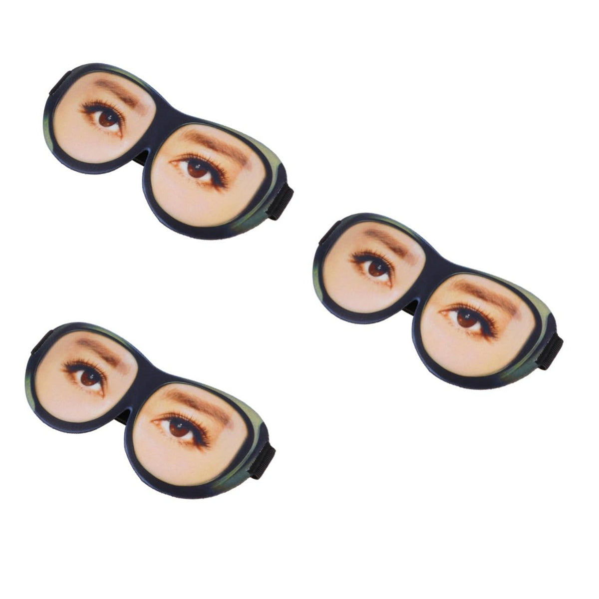 Masque 3D Gatuida drôles ensemble, confort et occultation légère