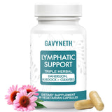 GAVYNETH capsules drainage lymphatique — bouteille pratique pour soutenir la circulation.