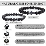 Bracelet GDLKPYHS d’hematite, effet protecteur et ancrage.
