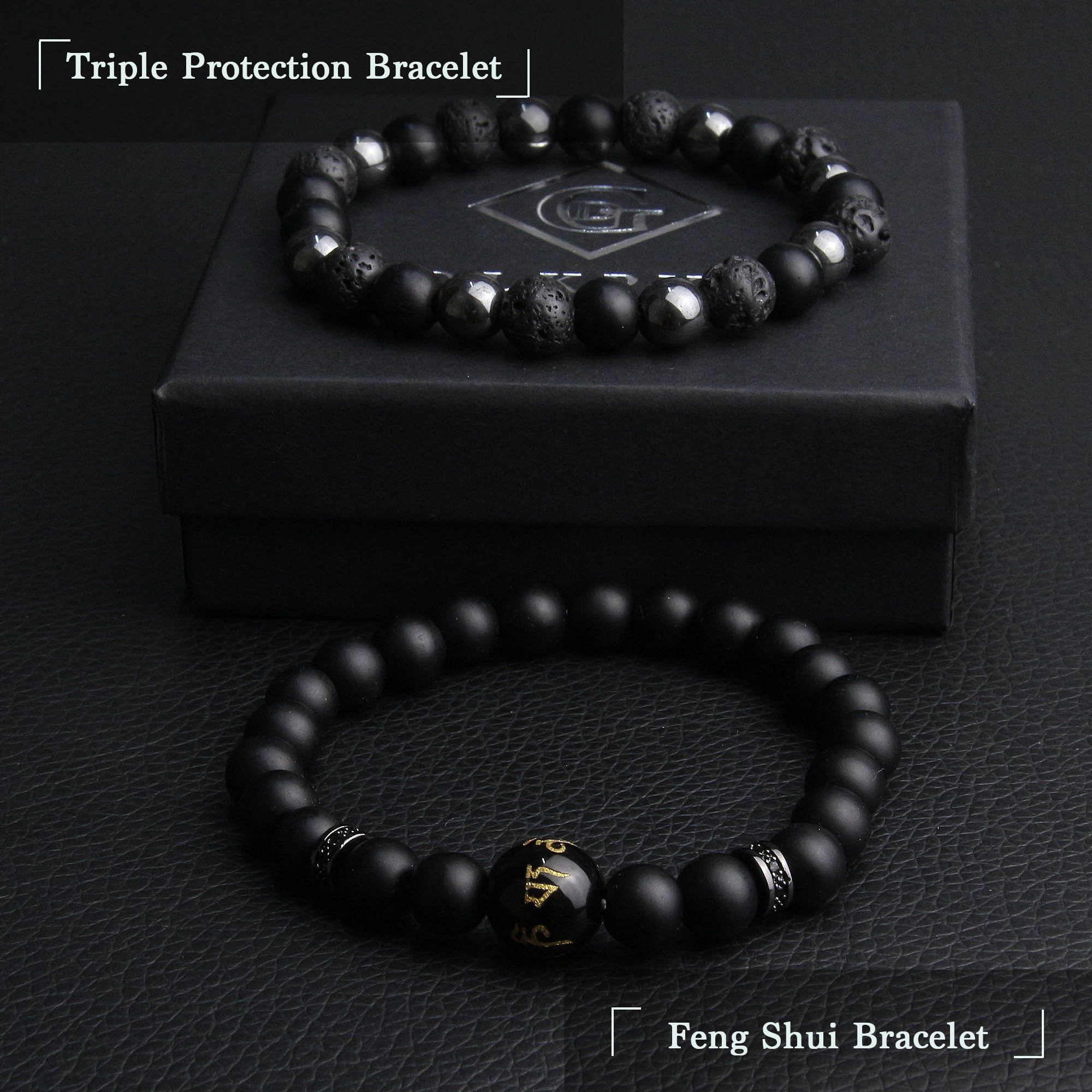 GDLKPYHS design Feng Shui, bracelet polyvalent pour toutes occasions.