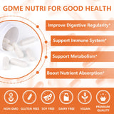 GDMENUTRI Probiotiques, 18 souches pour un équilibre intestinal potentiel.