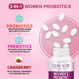 GDMENUTRI Probiotiques Femmes — emballage portable et pratique en déplacement.