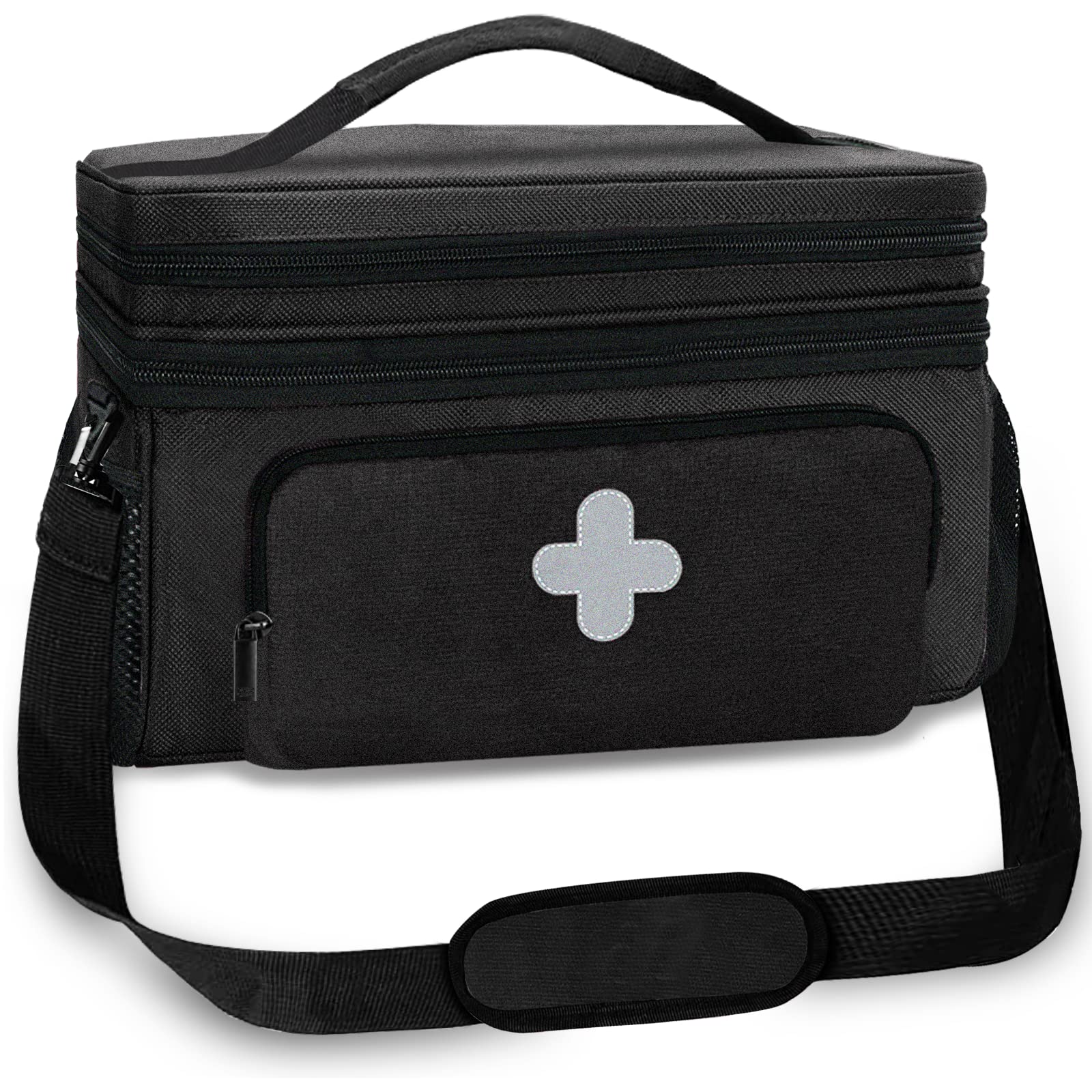 GDNasist sac-stockage médicaments pour bouteilles 200 ml, pratique en voyage.
