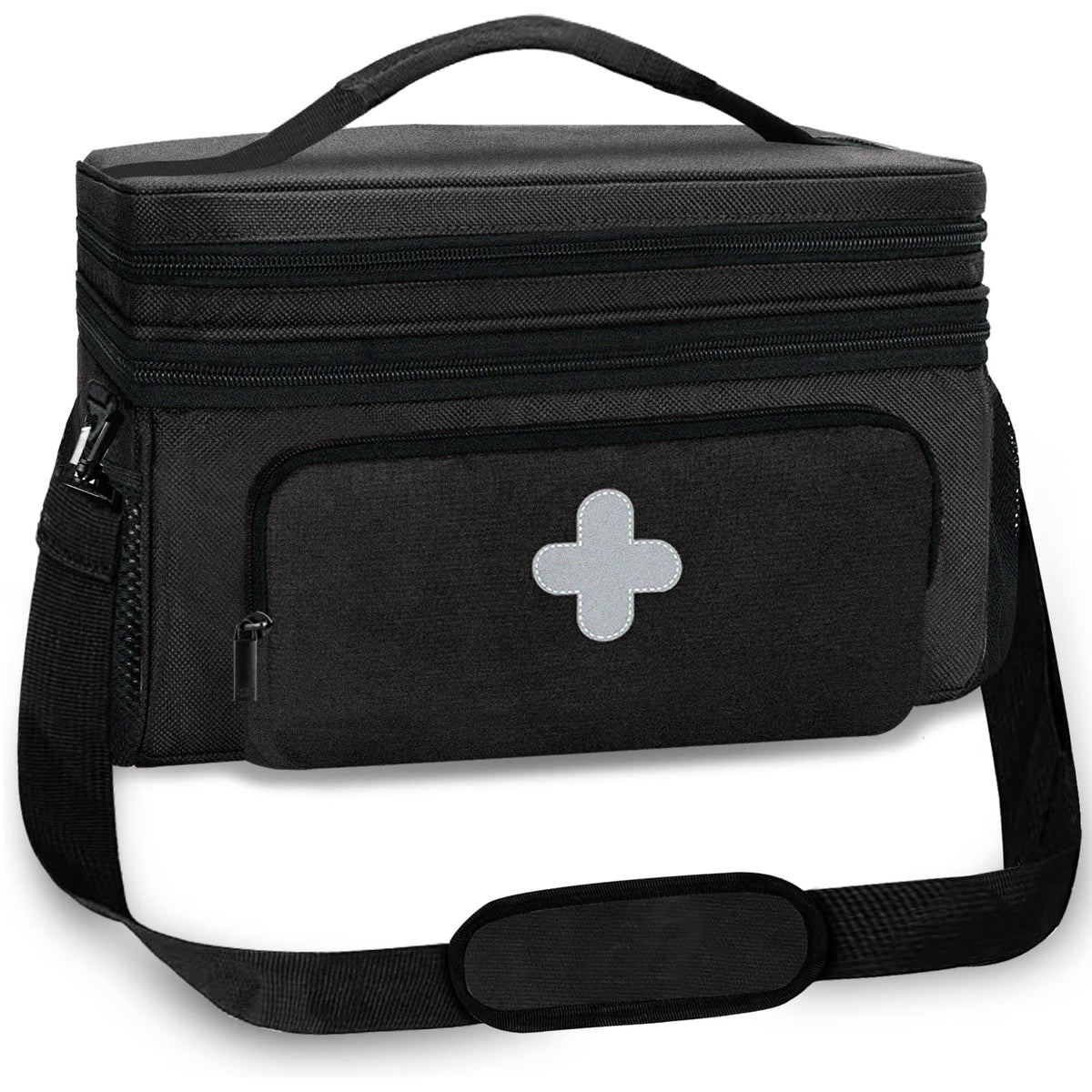 GDNasist sac-stockage médicaments pour bouteilles 200 ml, pratique en voyage.