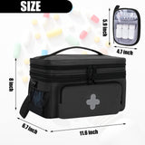 GDNasist sac de voyage en nylon durable, protection des articles médicaux.