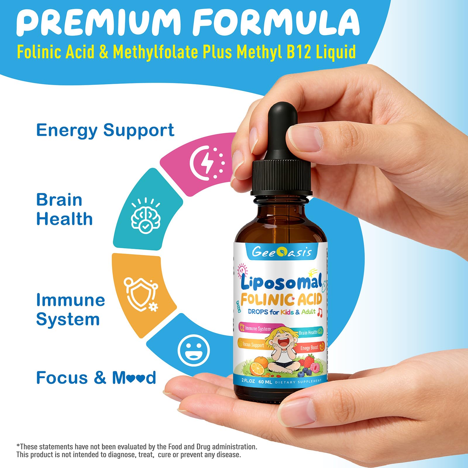 Geeoasis vitamine C et B6 dans une solution liquide