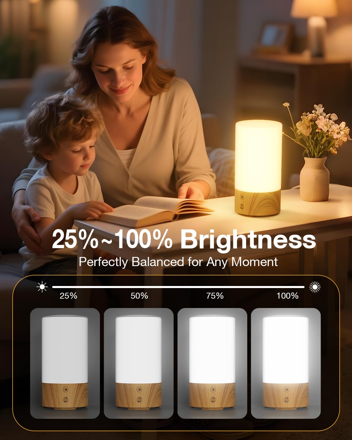 Geecent lampe avec 3 températures de couleur pour varier l’ambiance