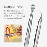Geengle curette oreille inox chirurgical pour une extraction douce et sûre
