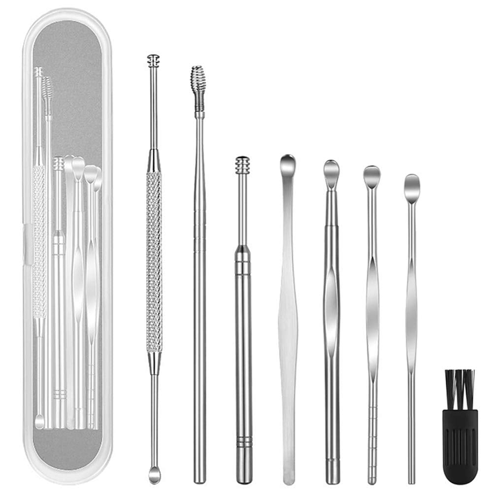 Geengle ensemble 8 pièces pour le soin des oreilles, pratique à domicile