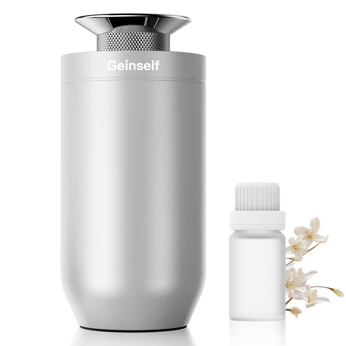 Geinself diffuseur sans-eau en aluminium, design premium pour voiture