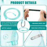 Geiserailie clip nasal malléable, réglage précis du profil nasal.
