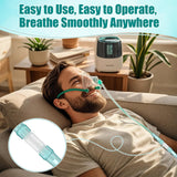 Geiserailie connecteur tube sécurité et flux stable pour oxygène
