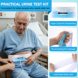 Geiserailie kit urinaire : capuchons-tuyaux simples et sécurisés pour l’échantillonnage.