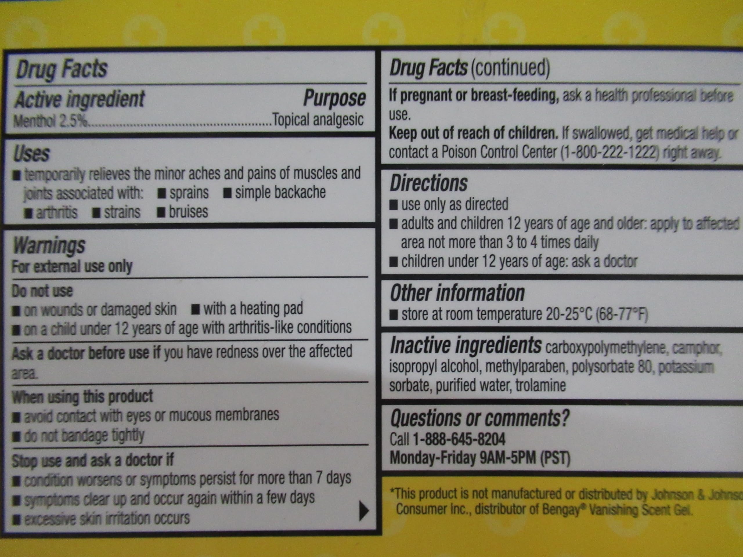 Gel vanissant Famille, packaging portable et pratique pour les déplacements.