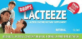 Gelda Scientific Lacteeze gouttes – flacon 15,5 ml, enzyme lactase, aide potentielle à la digestion du lactose.