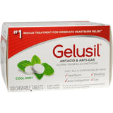 Gelusil, ensemble de 4 boîtes menthe pour la maison et le bureau.