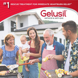Gelusil usage nocturne – soulagement potentiel des brûlures nocturnes.