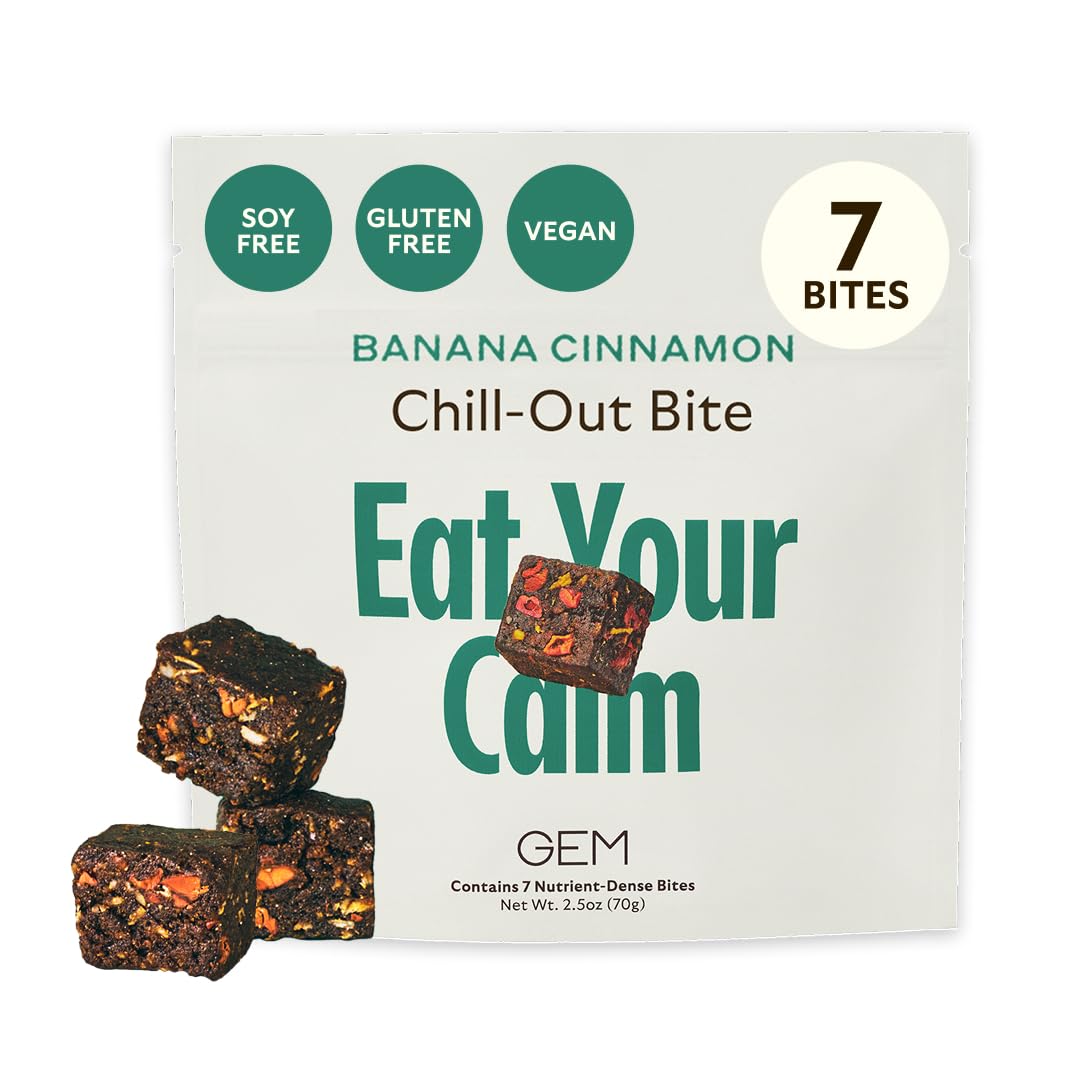 GEM Calm Bite, conditionnement élégant prêt à soutenir votre routine zen.