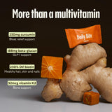GEM Daily Bite : probiotiques naturels soutenant le bien-être intestinal.