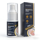 Spray Arnica Gemächlich Zu Hause sur le poignet, soulagement ciblé et chaleur rapide.