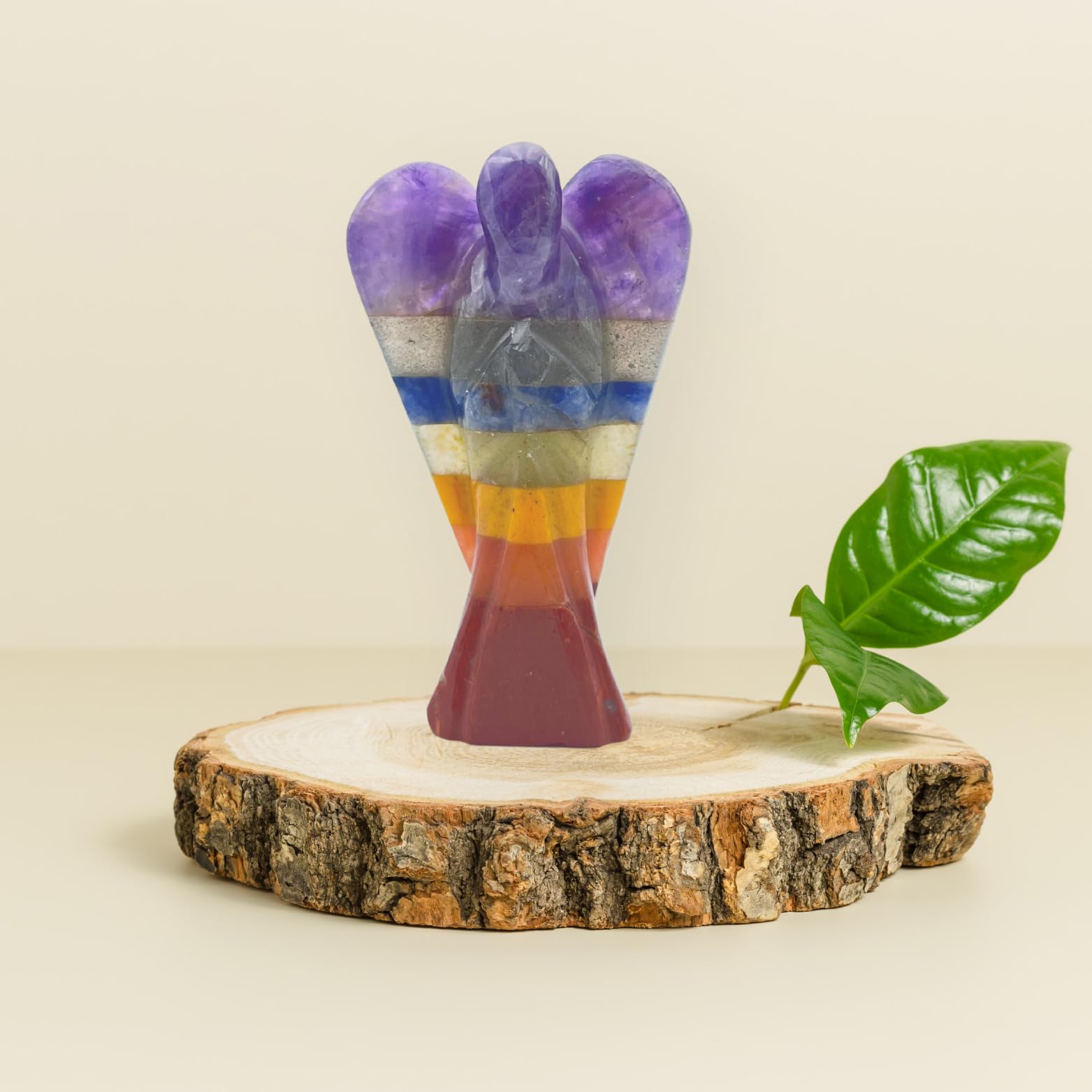 GEMSCITE Ange gardien dans pochette cadeau prête à offrir.