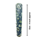 GEMSCITE bâton massage Kambaba Jasper, outil fiable pour méditation et respiration consciente.