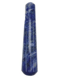 GEMSCITE bâton-massage sodalite 4 pouces, idéal pour la relaxation et le centrage.