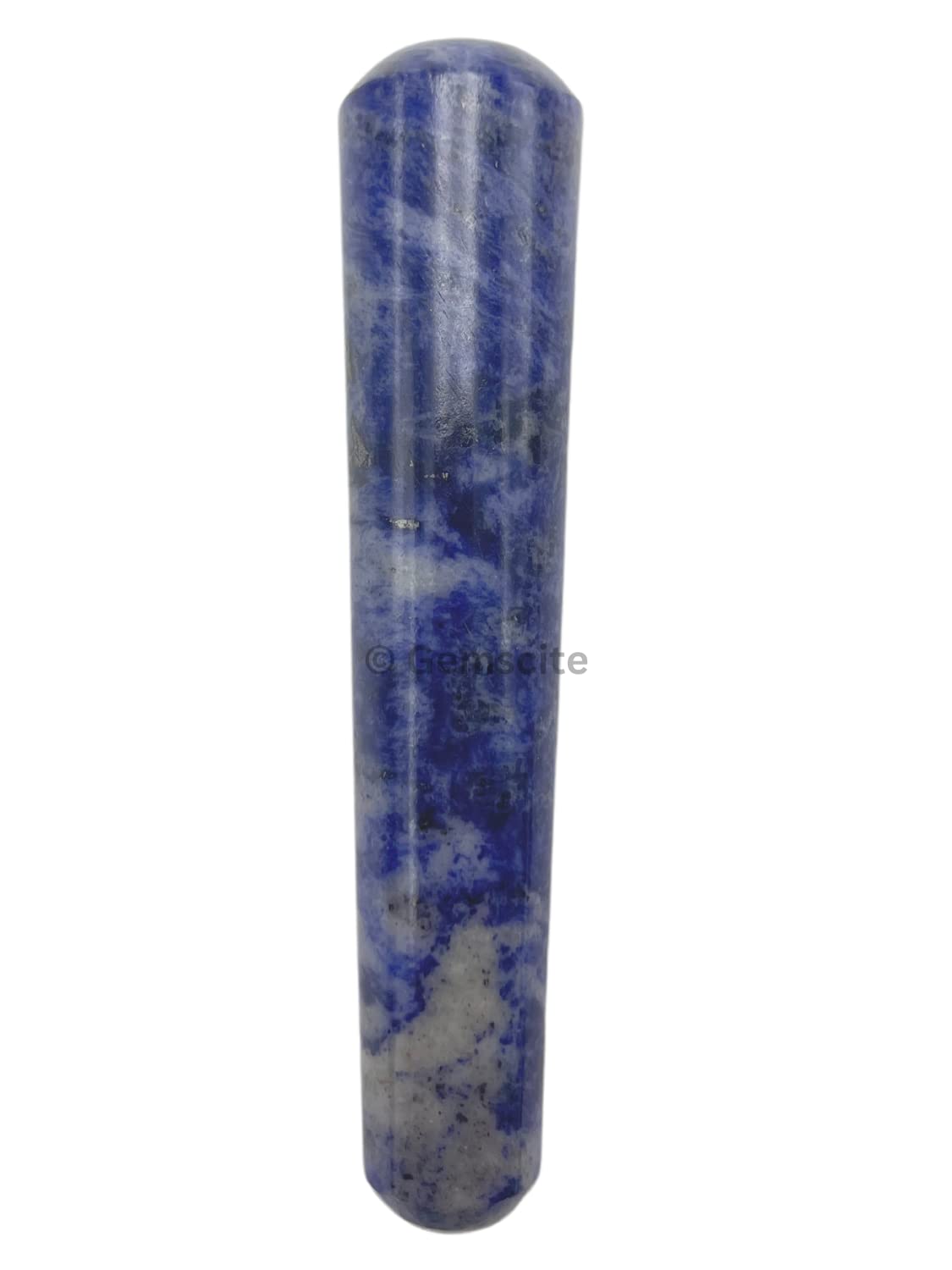 GEMSCITE bâton-sodalite, cadeau significatif et spirituel.