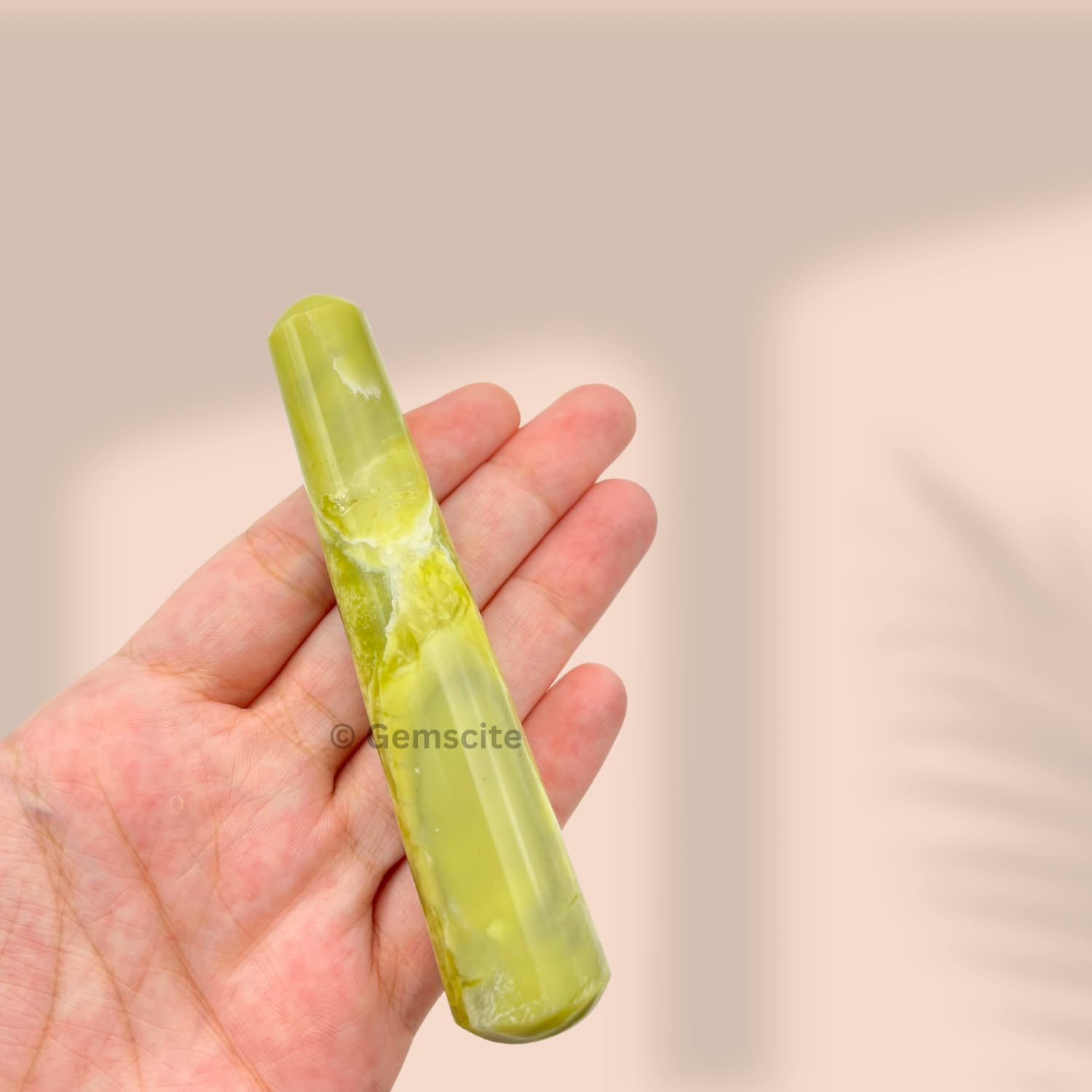 GEMSCITE Serpentine pour yoga et massage bien-être pendant la séance.