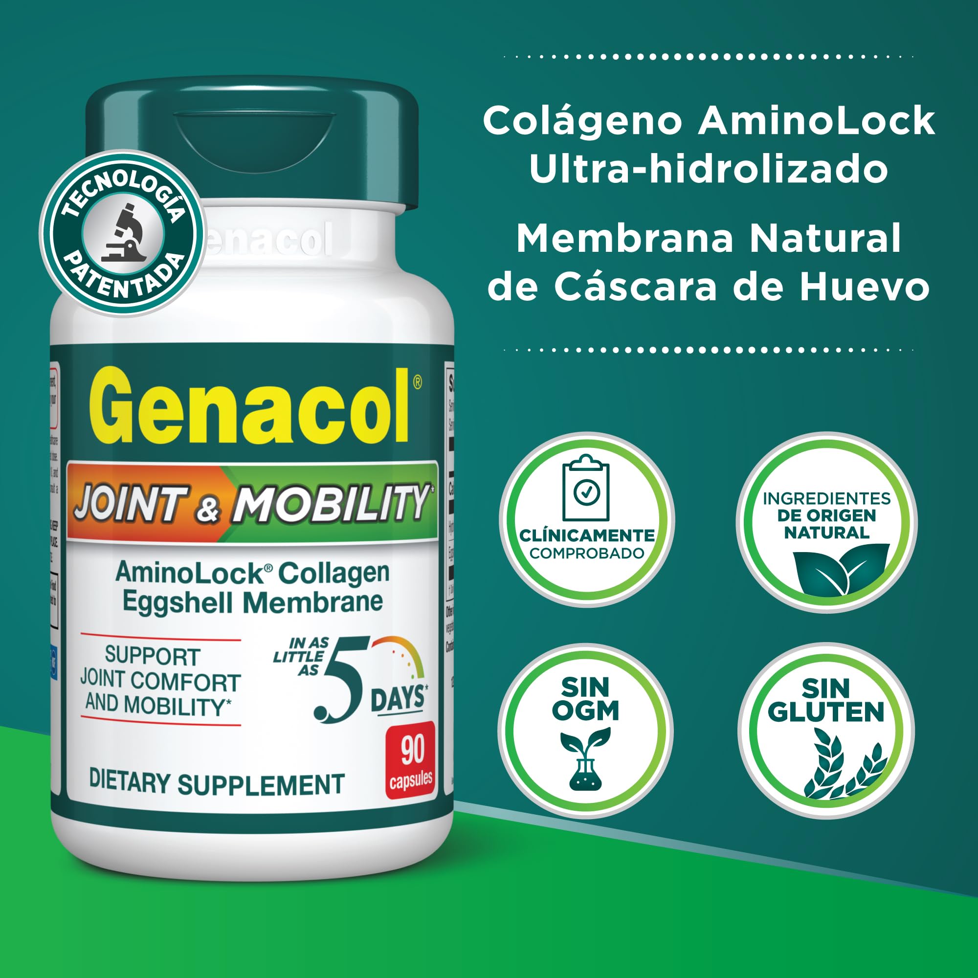 Genacol membrane d’œufs visible, élément clé de la formule.