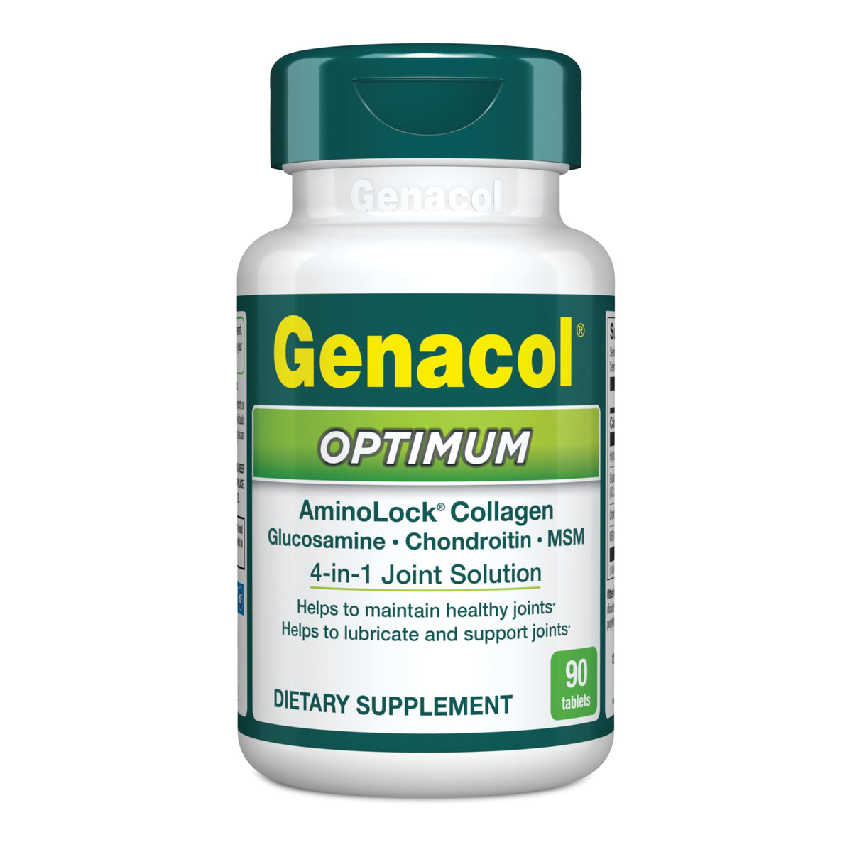 Genacol Optimum, tablettes glucosamine, soutien des articulations et mobilité.