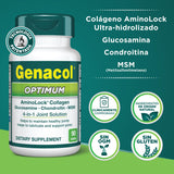 Genacol Optimum, tablettes MSM, soutien des tissus articulaires et confort.