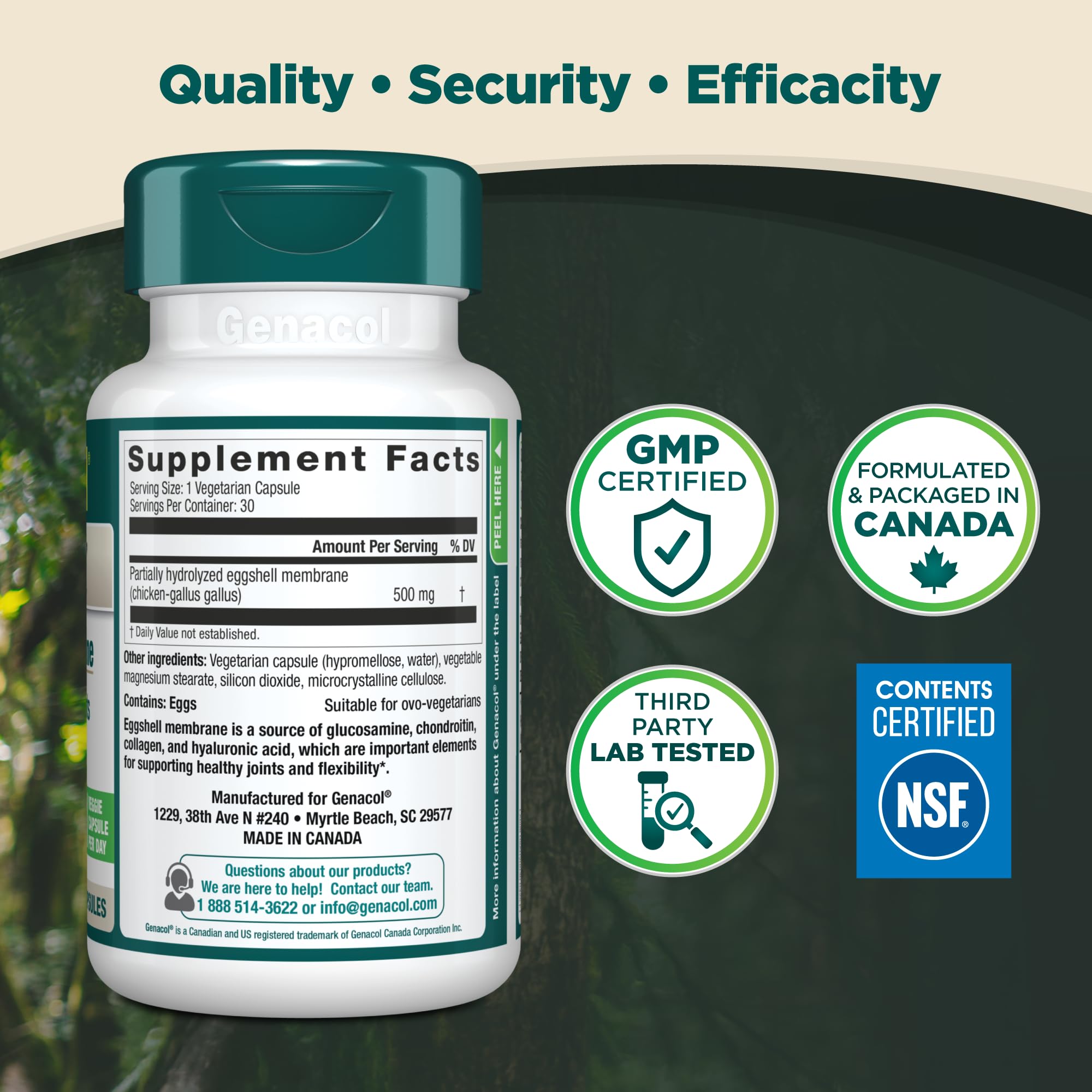 Genacol Ovoflex emballage-30-capsules : format pratique pour un mois