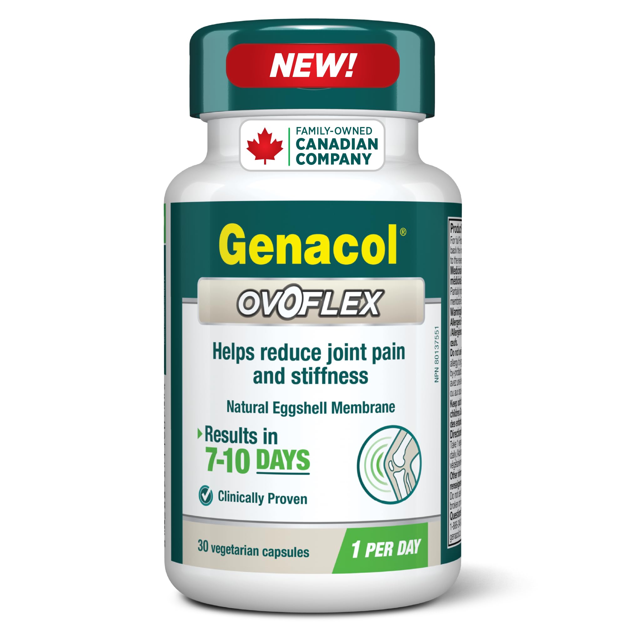 Genacol Ovoflex prise-capsule : utilisation quotidienne facile en une capsule