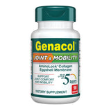 Genacol emballage capsules montrant le produit prêt à l’emploi et le packaging clair.