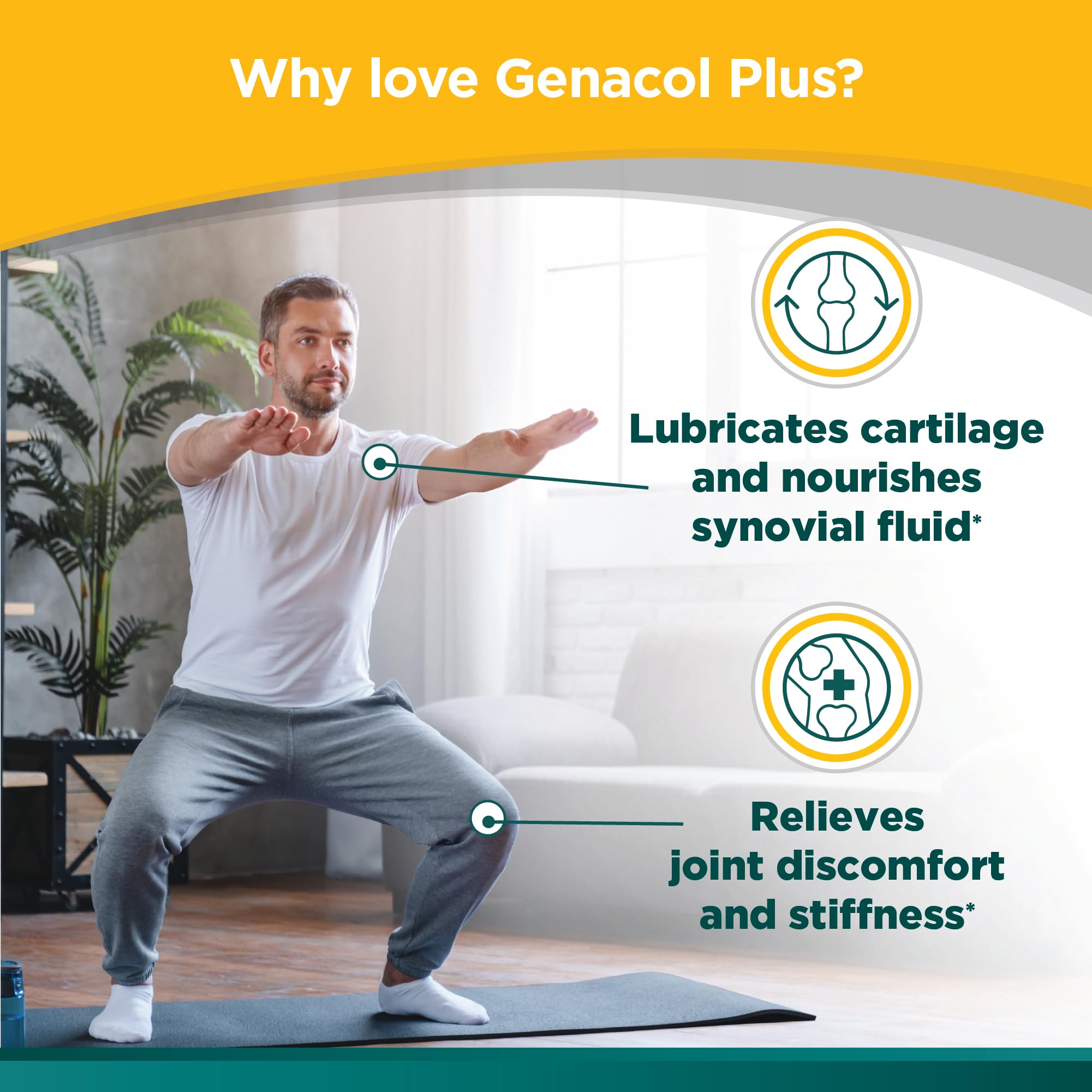 Genacol Plus – formule douce et adaptée à un usage régulier.