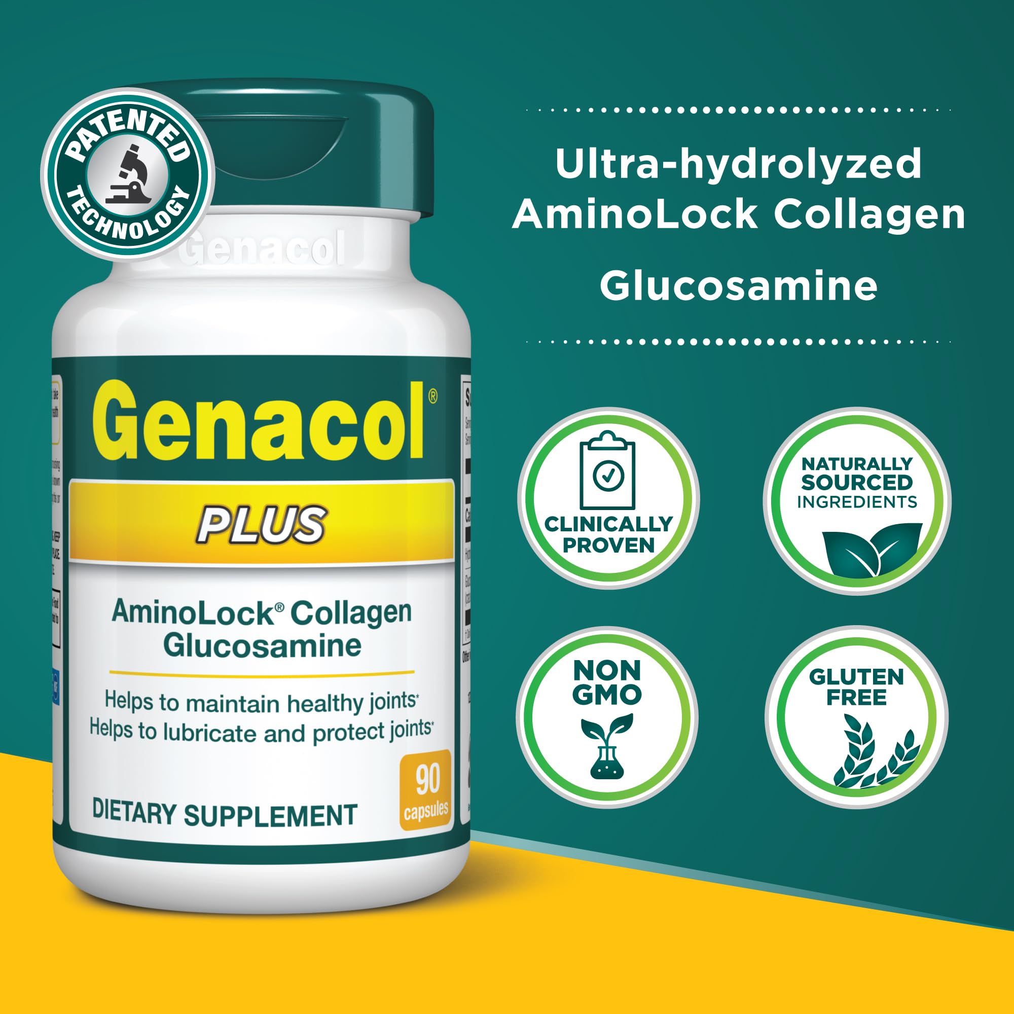 Genacol Plus – mobilité des articulations et flexibilité possibles.