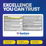 GenCare Aspirine 81mg, emballage pratique pour rangement domestique