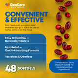 GenCare comprimés phényléphrine 5 mg, soulagement de la congestion.