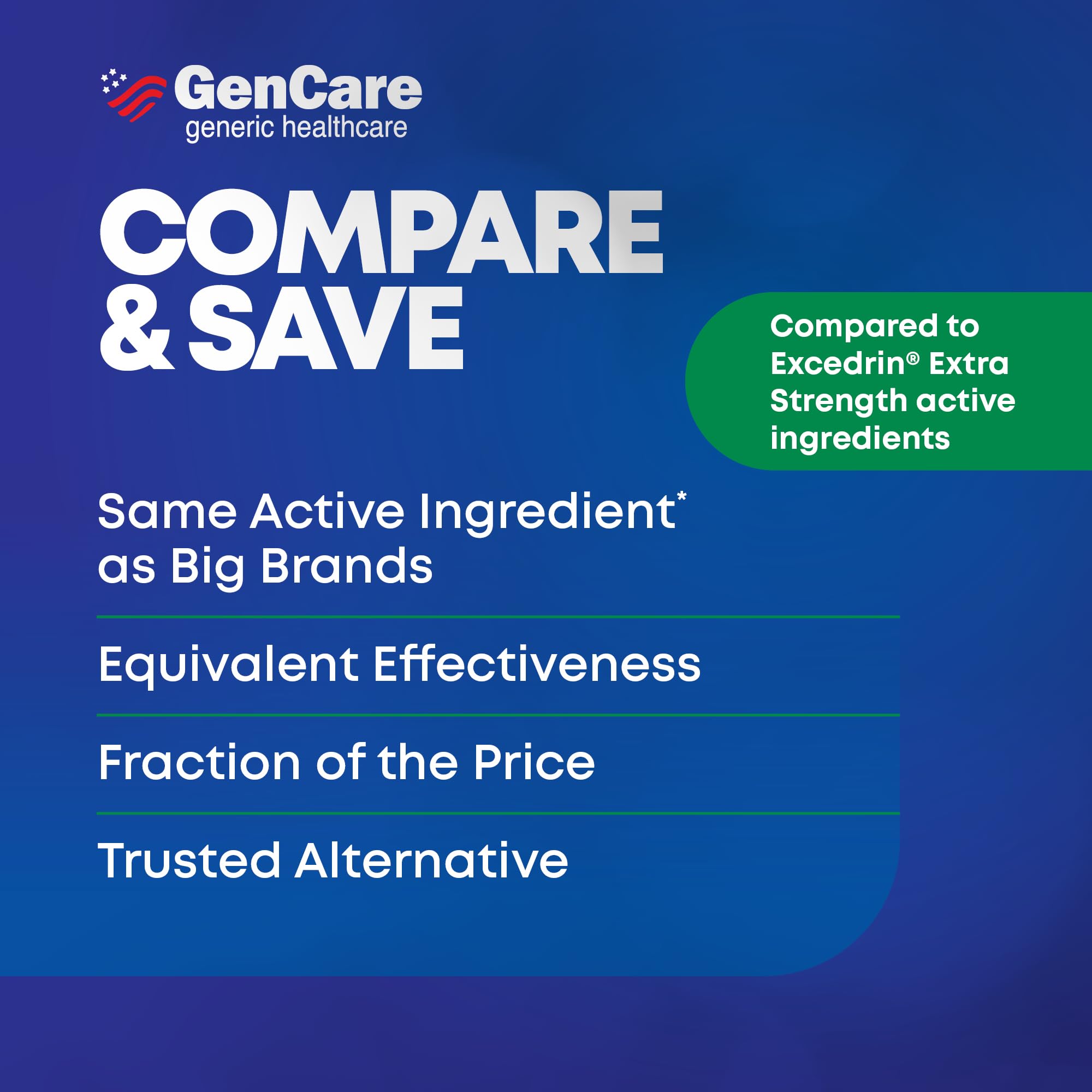GenCare économie: format bulk offrant une réserve domestique économique.