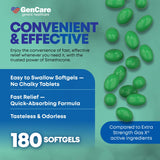 GenCare emballage économique — bouteille de 180 gélules à stocker correctement