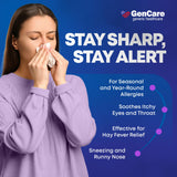 GenCare emballage-pilules-allergie: pack économique et pratique.