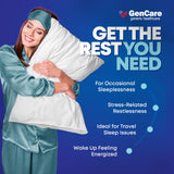 GenCare etiquette Sommeil : emballage et présentation dédiés au repos nocturne.