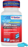 GenCare Extra Strength Acétaminophène PM – bouteille prête à l’emploi pour soulager rapidement les douleurs.