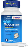 GenCare Mucus Relief fluidifiant mucosites en bouteille facilitant la respiration lors d un rhume