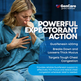 GenCare Mucus Relief Pack Economique 200 tablettes pour la famille